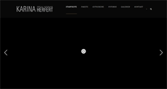 Desktop Screenshot of karina-herfert.de